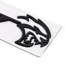 Rear Tailgate SRT Hellcat Decal Emblem for Challenger Trunk Lid Badge Black