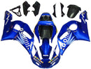 Amotopart Yamaha YZF 600 R6 1998-2002 Fairing Kit Bodywork Plastic ABS