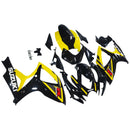 Fairings 2006-2007 Suzuki GSXR 600 750 Black & Yellow GSXR  Generic