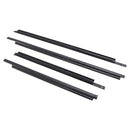 4PCS Door Glass Belt Outer Molding Weatherstrip For TOYOTA 4RUNNER 1996-2001
