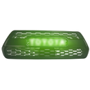 Toyota Tacoma 2016-2023 TRD PRO Style Grille Front Bumper Grill With RGB Color LED Light UP Letter