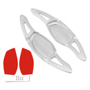 Steering Wheel Paddle Shifter Extension For Audi RS5 RS3 TT RS Aluminium Silver