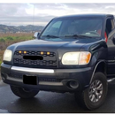 2003-2006 | Toyota Tundra | Matte Black Grill Grille | LED Lights | Toyota Letter Generic