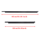 4PCS Door Glass Belt Outer Molding Weatherstrip For TOYOTA 4RUNNER 1996-2001