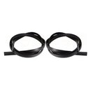 2PCS Roof Drip Molding Trim Left & Right Side Rubber For Toyota SEQUOIA