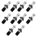 10Pcs CAT40 45° Pull Stud Retention Knob Fits For Any Haas CAT40 CNC Silver