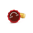 Refrigeration Charging Valve Adapter 1/4" SAE Male to 5/16" SAE Famale