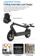 10" Folding Electric Scooter 500W 70KM Range 40km/h For Adult City Commute