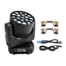 19x15W LED RGBW Beam Wash Big Bees Eyes Moving Head Lighting DMX512 Disco Light