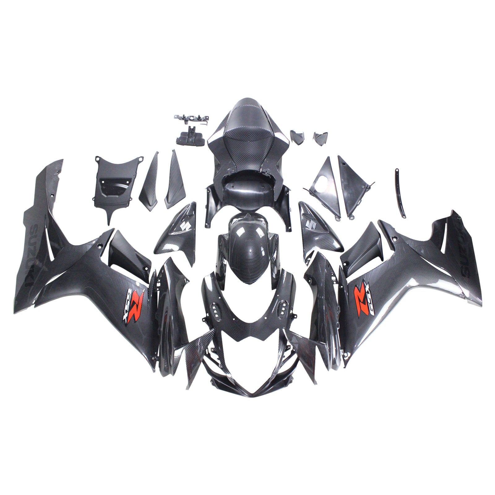 Fairings For Plastics Suzuki GSXR600 GSXR750 K11 Gray Black GSXR (2011-2021)