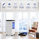 15L (4 Gal) Evaporative Cooling Fan with Anion Humidifier & Portable Remote Control