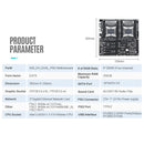 X99_D4_DUAL_PRO Dual-Channel Desktop Computer Motherboard LGA2011-3 V3/V4 CPU