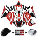 Amotopart Yamaha YZF 600 R6 2008-2016 Fairing Kit Bodywork Plastic ABS