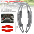 Steering Wheel Paddle Shifter Extension For BMW M3 M4 X5M X6M Aluminium Grey