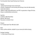 Front Sprocket Chain Guard Fairing Cover For Speed Twin 900 2023-2024