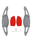 Steering Wheel Paddle Shifter Extension For Audi RS5 RS3 TT RS Aluminium Grey