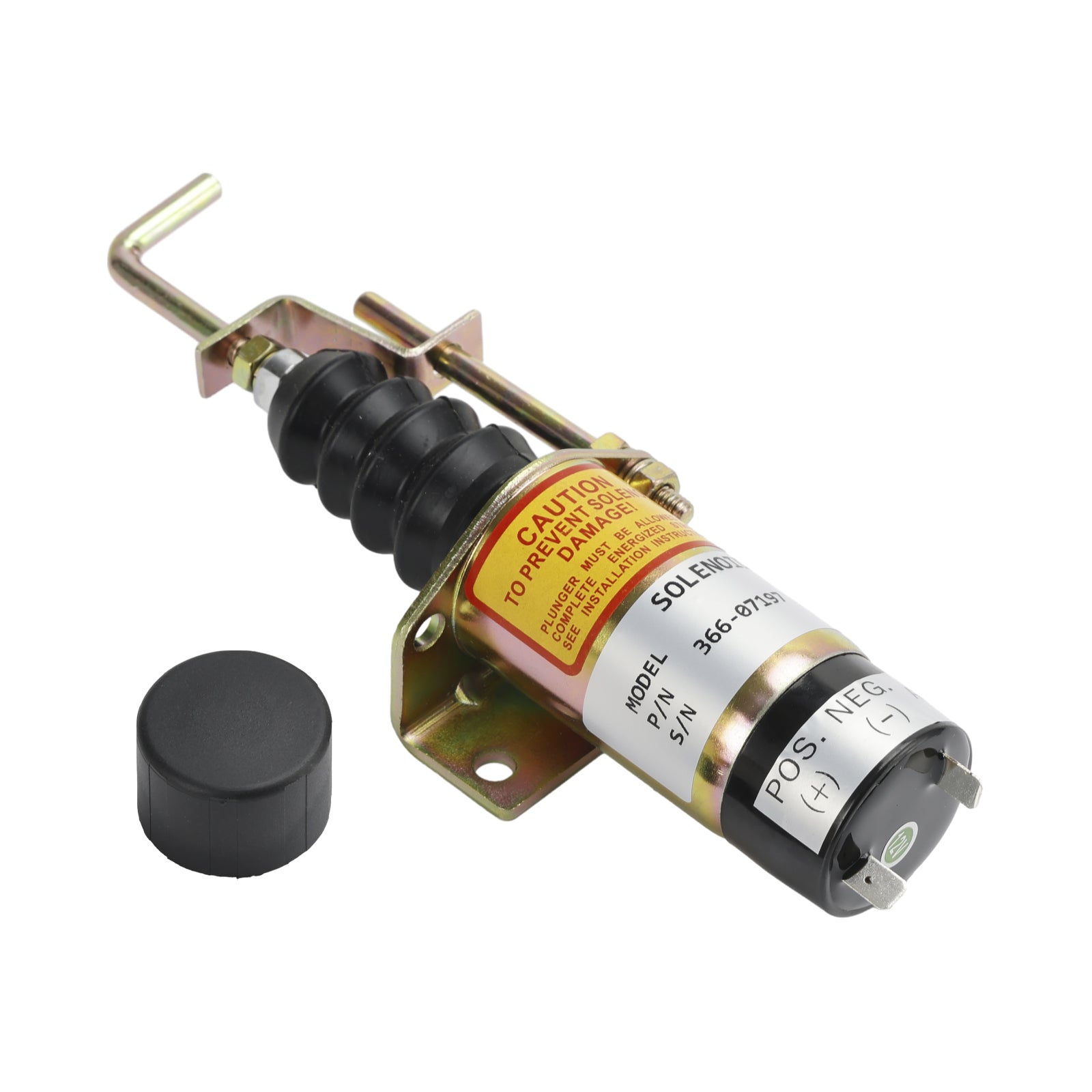 12V Electric Generator Fuel Shut-Off Solenoid Valve 366-07197 SA-3405T 12V Electric Generator Fuel Shut-Off Solenoid Valve 366-07197 SA-3405T