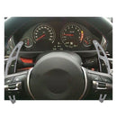 Steering Wheel Paddle Shifter Extension For BMW M3 M4 X5M X6M Aluminium Grey