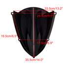 Windshield WindScreen fit for Aprilia RS457 2024-2025 Black