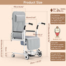 Patient Chair Hydraulic Transferred Lift Wheelchair Reclining transfer bed With potty