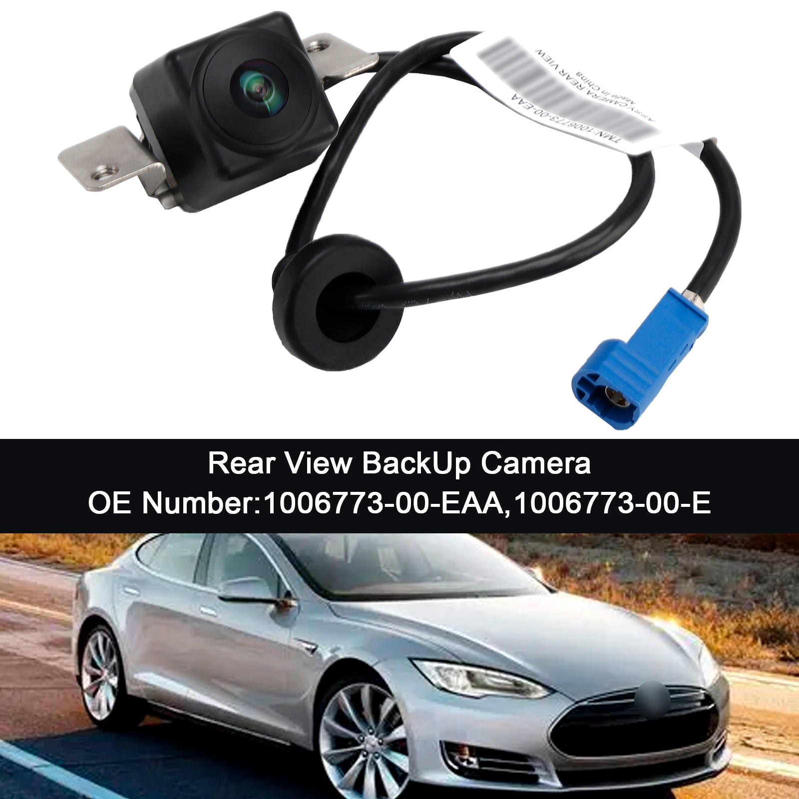 Rear View Backup Camera For Tesla Model S 2012-2018 – Replaces 1006773-00-EAA