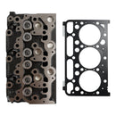 Complete Cylinder Head & Full Gasket Kit Compatible With Kubota D1703 Engine
