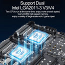 X99_D4_DUAL_PRO Dual-Channel Desktop Computer Motherboard LGA2011-3 V3/V4 CPU