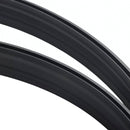 2PCS Roof Drip Molding Trim Left & Right Side Rubber For Toyota SEQUOIA