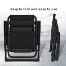 Oversized Zero Gravity Chair Recliner Lounge Chair Reclining Chaise With Pad