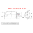 Hydraulic Motor 104-1420-006 104-1420 For Eaton Char-Lynn 2000 Series