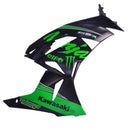 Amotopart Kawasaki ZX6R 636 2009-2012 Fairing Kit Bodywork Plastic ABS