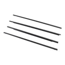 4PCS Window Weather Strip Seal Belt For Nissan X-trail 2001-2007