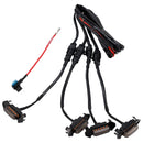 Smoked Lens Amber Light Front Grille LED Light Kit Fit Toyota Tacoma 2016-2023