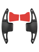 Steering Wheel Paddle Shifter Extension For Ford Explorer 13-19 Aluminium Black