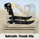 Hydraulic Thumb Clip For Mini Excavators Easy to Pick Up Irregular Objects