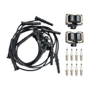 1991-1997 Lincoln Town Car V8 4.6L 2 Ignition Coil Pack 8 Spark Plugs and Wire Set FD487 SP432