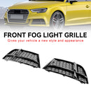 AUDI A3 8V S-LINE 2017-2019 Front Fog Light Cover Bezel Grille Grill
