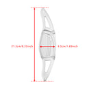 Steering Wheel Paddle Shifter Extension For Audi RS5 RS3 TT RS Aluminium Silver