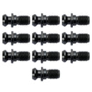 10 Pcs CAT40 45° 0.740" Pull Stud Retention Knob Fits Mazak Fadal CNC Black