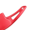 Steering Wheel Paddle Shifter Extension For Ford Explorer 13-19 Aluminium Red