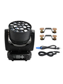 19x15W LED RGBW Beam Wash Big Bees Eyes Moving Head Lighting DMX512 Disco Light