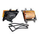 Front Bumper Fog Lights Plastic Lens Kit For 85-93 BMW E30 3-Series Sedan Generic