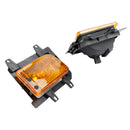 Front Bumper Fog Lights Plastic Lens Kit For 85-93 BMW E30 3-Series Sedan Generic