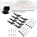 1999-2007 Ford F-550 Super Duty 6.8L V10 8X lgnition Coil +Spark Plug+Connector FD508 DG511