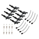 1999-2007 Ford F-550 Super Duty 6.8L V10 8X lgnition Coil +Spark Plug+Connector FD508 DG511