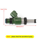 1pcs Fuel Injectors 3B4-13761-00-00 Fit YAMAHA Grizzly YZ450F 450 550 700 Generic