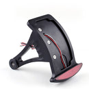Side Axle Mount Billet License Plate Bracket TailLight Led For Harley Generic
