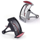 Side Axle Mount Billet License Plate Bracket TailLight Led For Harley Generic