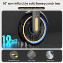 10" MAX Electric Scooter With Seat 500W 10AH Long-Range Battery 60 KM Commute