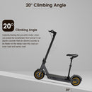 10" MAX Electric Scooter With Seat 500W 10AH Long-Range Battery 60 KM Commute